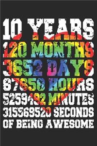 10 Years Of Being Awesome
