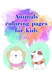 Animals coloring pages for kids