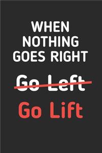 When Nothing Goes Right Go Lift