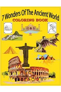 7 Wonders Of The Ancient World Coloring Book