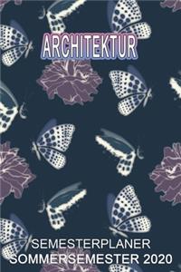 Architektur Semesterplaner - Sommersemester 2020