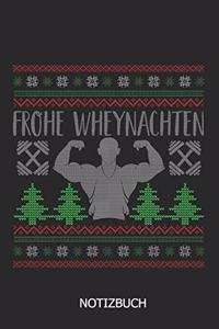 Frohe Weihnachten Notizbuch