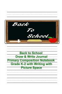 Back to School Draw & Write Journal