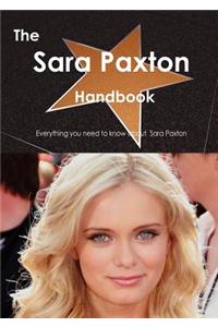 Sara Paxton Handbook - Everything You Need to Know about Sara Paxton