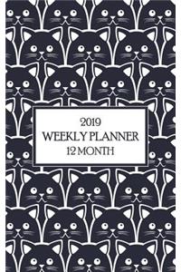 2019 12 Month Weekly Planner