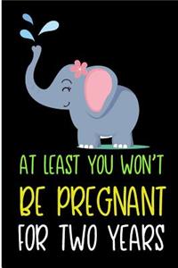 At Least You Won't Be Pregnant for Two Years