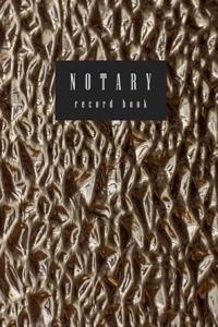 Notary Record Book