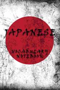 Japanese Vocabulary Notebook