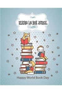 Reading Log Book Journal
