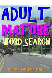 Adult Mature Word Search