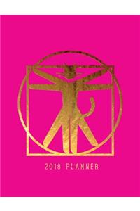 Vitruvian Cat 2018 Weekly Planner