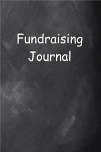 Fundraising Journal Chalkboard Design