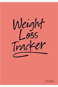 Weight Loss Tracker Journal