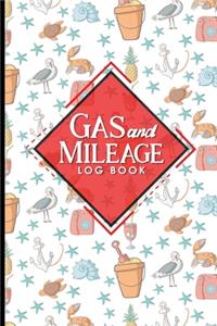Gas & Mileage Log Book