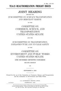 Tea21 Reauthorization: Freight Issues