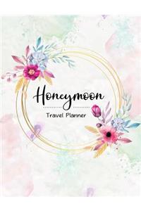 Honeymoon Travel Planner: Wedding Planner, Travel Planner, Vacation Planner, Wedding Organizer, Holiday Planner, Destination Wedding, Romantic Notebook