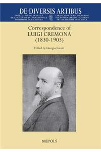 Correspondence of Luigi Cremona (1830-1903)