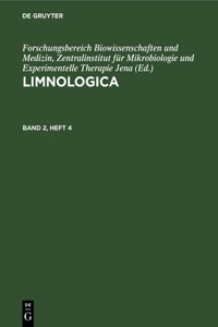 Limnologica. Band 2, Heft 4