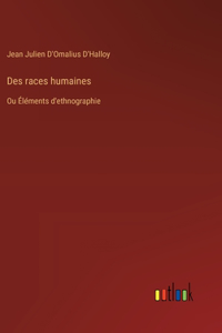 Des races humaines