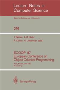 Ecoop '87. European Conference on Object-Oriented Programming