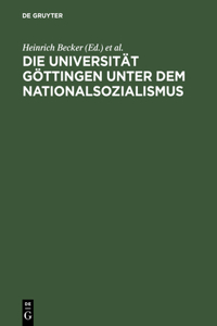 Universität Göttingen unter dem Nationalsozialismus