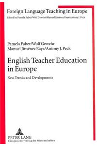 English Teacher Education in Europe