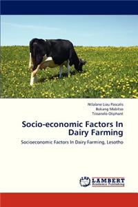 Socio-Economic Factors in Dairy Farming
