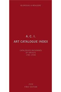 A.C.I., Art Catalogue Index