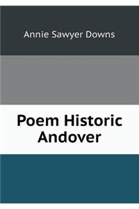 Poem Historic Andover