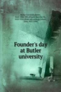 Founder's day at Butler university