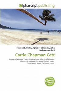 Carrie Chapman Catt
