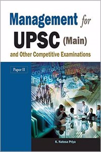 Management For Upsc (Main) And Other Competitive Examinations (Paper Ii)