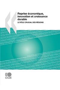 Reprise économique, innovation et croissance durable