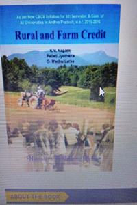 Rural and farm credit