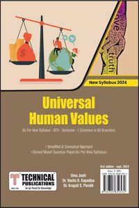 Universal Human Values for GTU 24 Course (I/II- COMMON - )