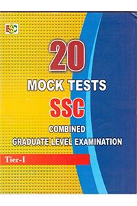 20 Mock Tests Ssc Combined Graduate Level Examination Tier 1