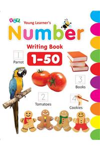 Number Writing Book 1-50