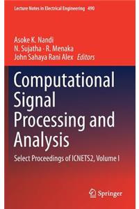 Computational Signal Processing and Analysis