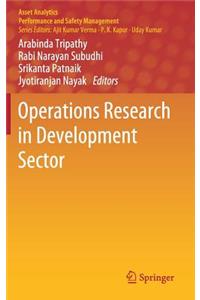 Operations Research in Development Sector