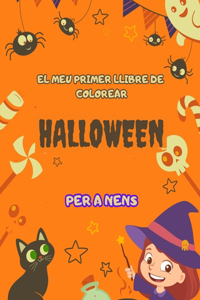 El meu primer llibre per pintar de Halloween per a nens