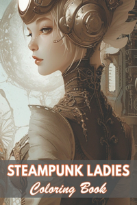 Steampunk Ladies Coloring Book