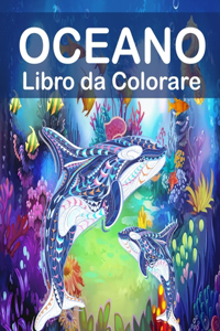 Oceano Libro da Colorare