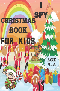 I Spy Christmas Book For Kids For Ages 2-5