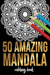 50 Amazing Mandala Coloring book
