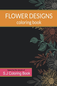 Flower Designs Coloring Book