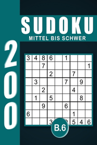 Sudoku Erwachsene Mittel Bis Schwer Band 6