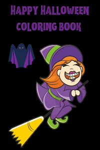Happy Halloween Coloring Book