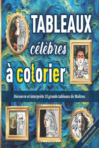 Tableaux célèbres à colorier