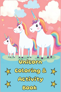 Unicorn Coloring and Activity Book