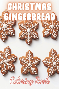 Christmas Gingerbread Coloring Book
